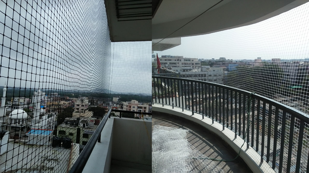 Balcony Safety Nets In Bhugaon