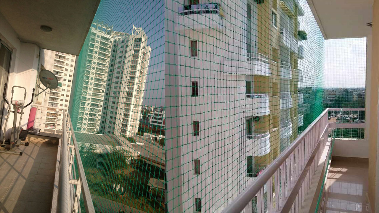 Balcony Safety Nets In Kesnand