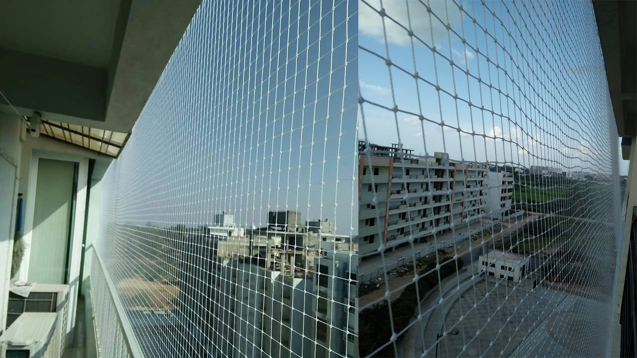 Balcony Safety Nets In kawade