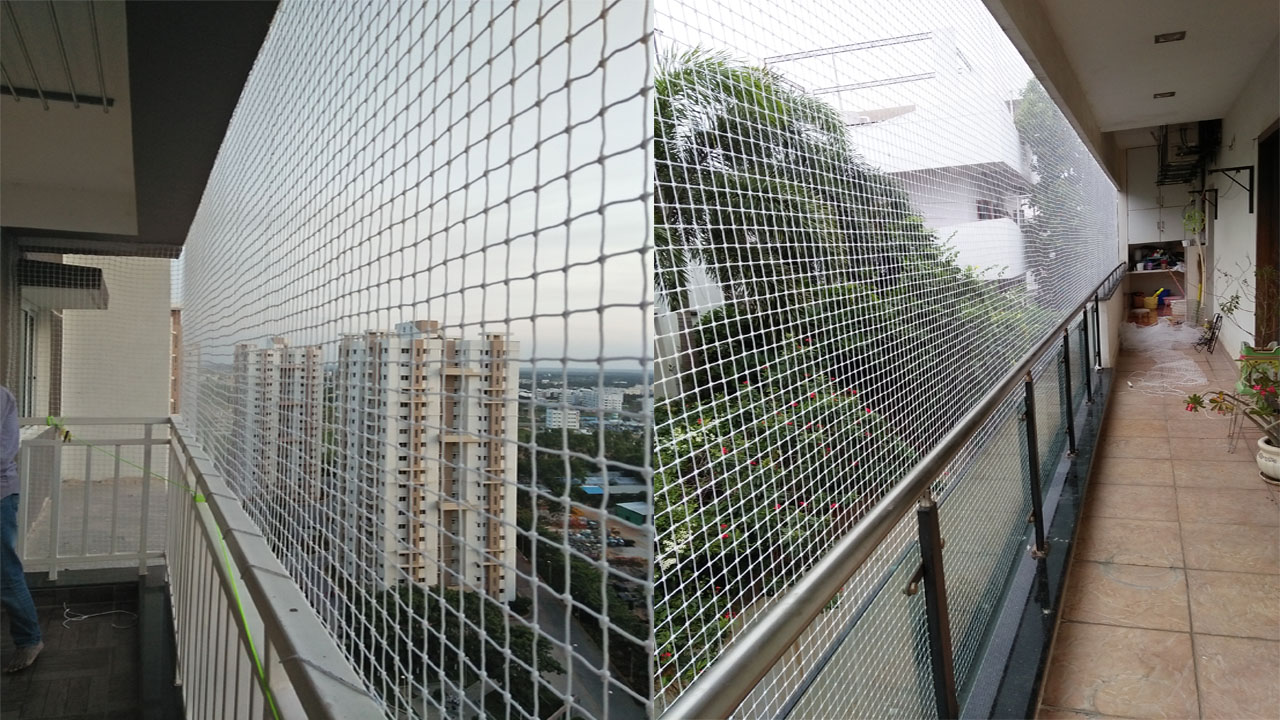 Balcony Safety Nets In Ghorpadi